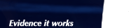 Evidence it works